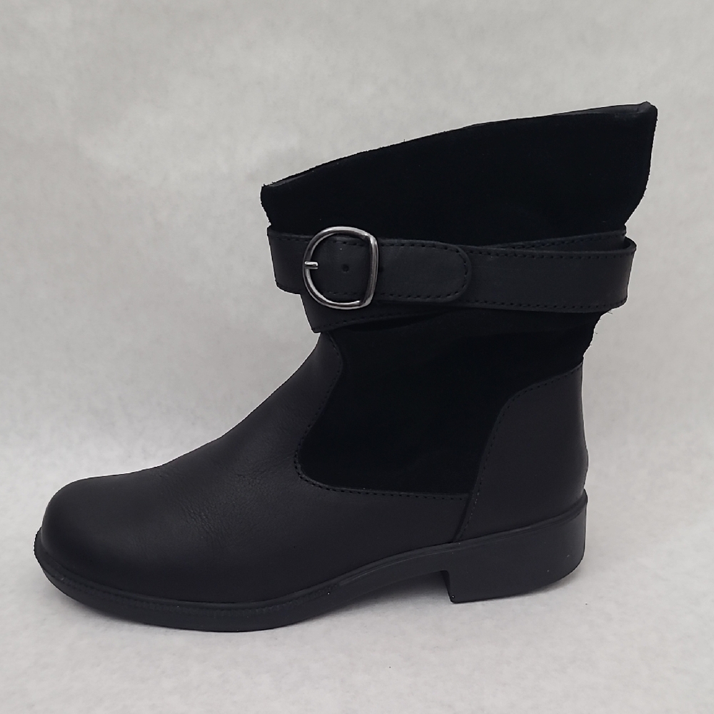 Kodiak Women's Black Leather Ankle Boots(Sz 7)
